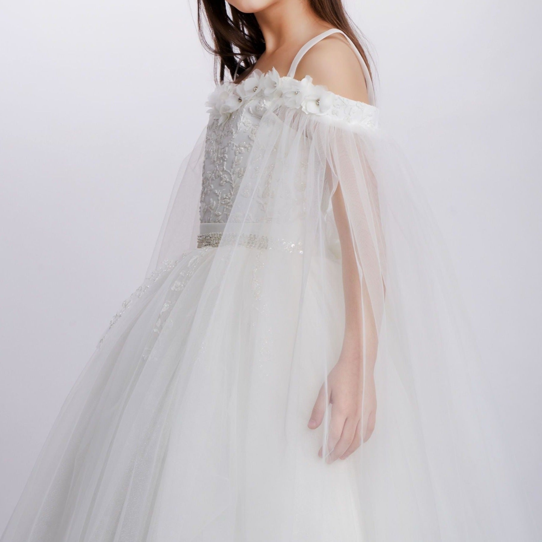 Graceful Garden Girls Formal Dress-2