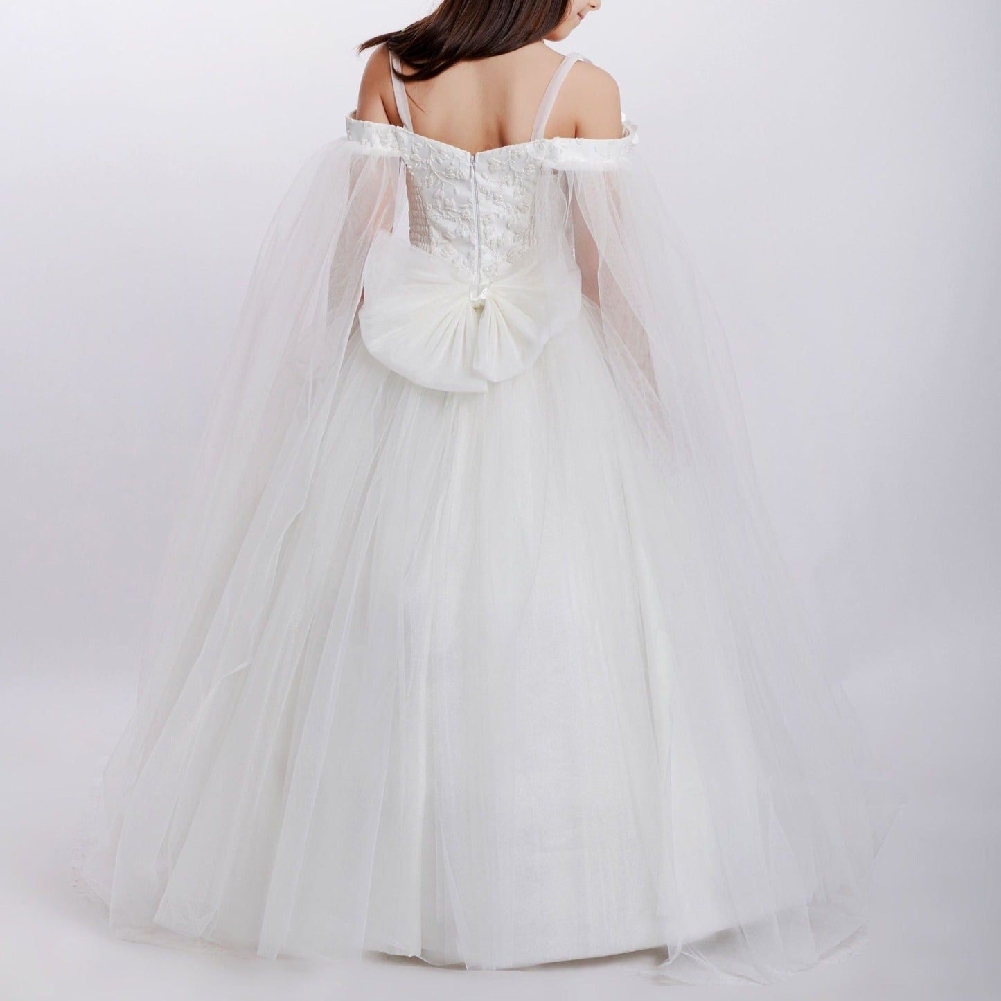 Graceful Garden Girls Formal Dress-3