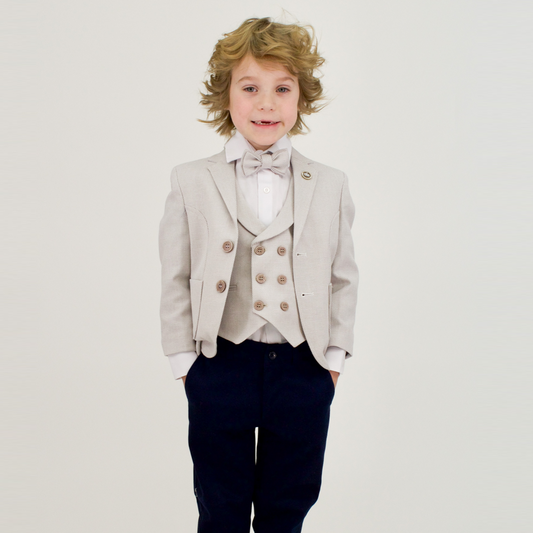 Young Gentleman Boys Formal Suit-1